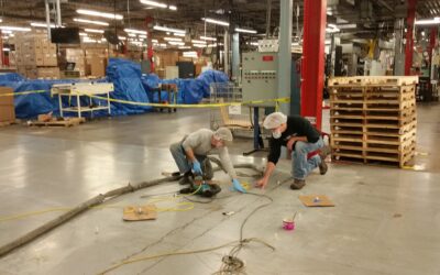 Rocking Concrete Slabs in Warehouses: Causes and Repairs in Illinois