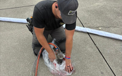 How Our Installers Repair Sunken Concrete with Polyurethane Foam